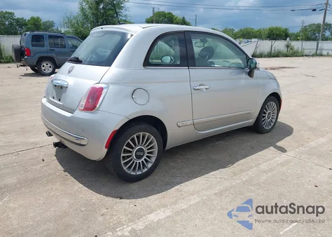 2012 Fiat 500 Lounge from USA, damaged, VIN 3C3CFFCR8CT106314